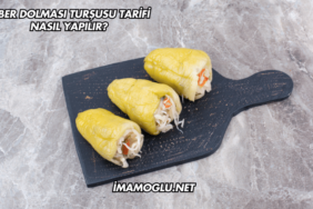 Biber Dolması Turşusu Tarifi Nasıl Yapılır?