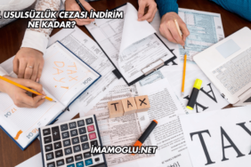 Özel Usulsüzlük Cezası İndirim Ne Kadar?